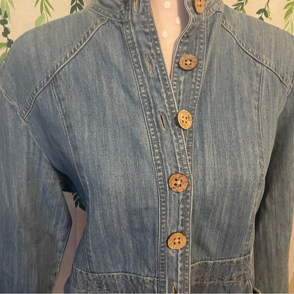 Size M Just Class Jean Jacket B2 - Picture 2 of 4
